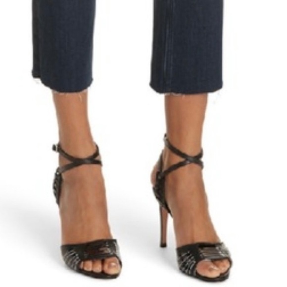 Veronica Beard Carolyn 10” Baby Boot Lace Up Raw Hem Jeans - Picture 6 of 16